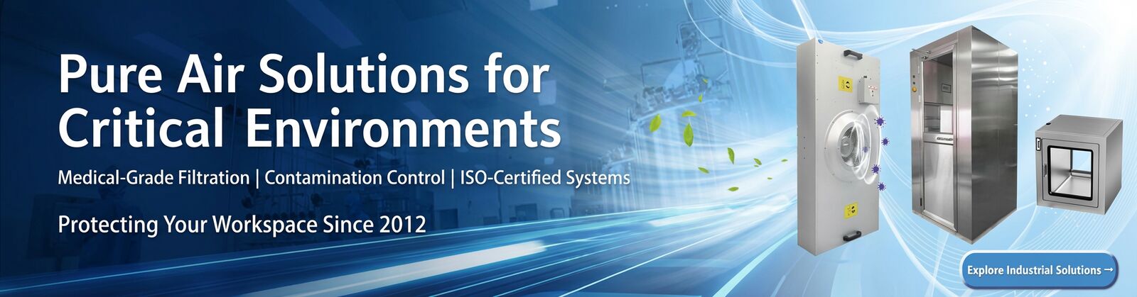 Salle blanche de la FFU