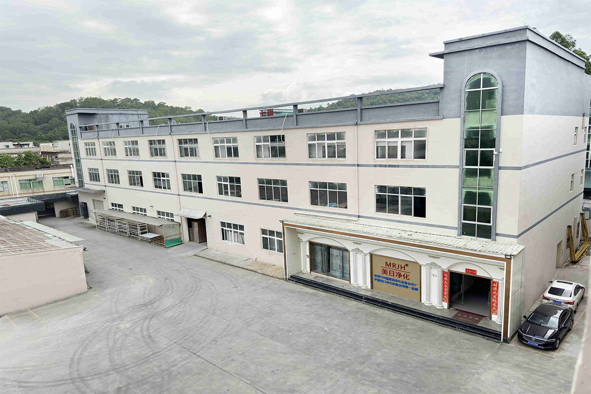 Shenzhen Meiri Purification Technology Co., Ltd. ligne de production en usine