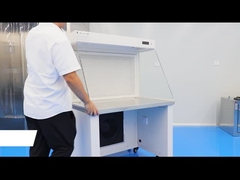 Capot de débit laminaire sur mesure SUS 304 Départ unidirectionnel de classe 100 - 10000