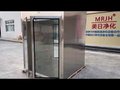 MRJH salle blanche passe à travers boîte 304 boîte de passe en acier inoxydable personnalisable