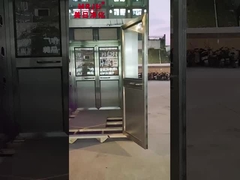 Douche d'air de chargement certifiée GMP pour palettes.