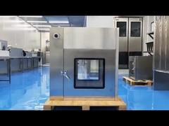 La chambre de passage HEPA est certifiée ISO 14644