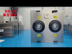 FFU à double ventilateur à sablage de 4 pieds x 4 pieds - Solution efficace pour l'air pur