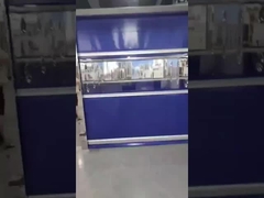 Système de douche d'air en tunnel: décontamination efficace des marchandises et des palettes