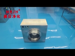 Unité de filtre à ventilateur à aspiration inversée à haut rendement avec raccord à bride