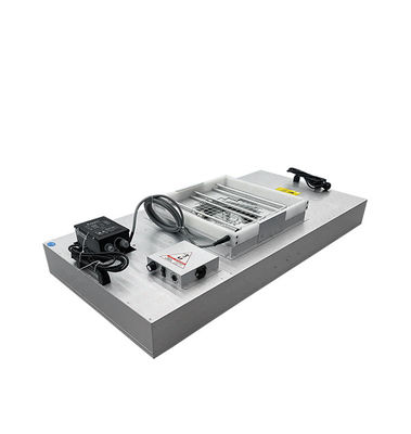 Ventilateur FFU HEPA en acier inoxydable avec une vitesse de l'air de 0,45 à 0,75 m/s et une garantie de 5 ans sur le moteur pour les salles blanches