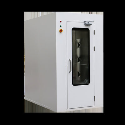 Salle de douche à air en acier enduite de poudre personnalisable/SUS304 avec douche à air réglable pour salle blanche 0-99s