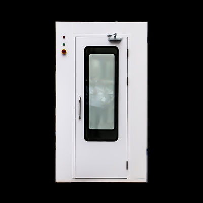 Salle de douche à air en acier enduite de poudre personnalisable/SUS304 avec douche à air réglable pour salle blanche 0-99s