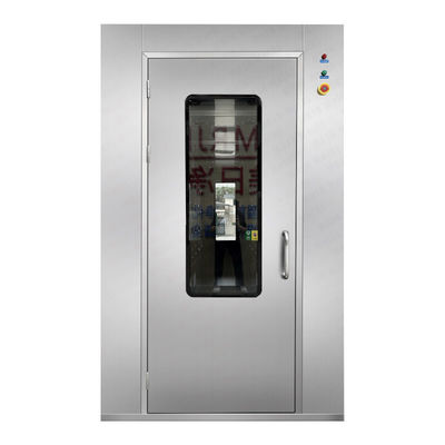 Salle de douche à air en acier inoxydable contrôlée par la vitesse du vent avec puissance de 1800W et temps de douche à air réglable