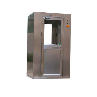 Salle de douche à air intelligent 1500W avec angle de débit d'air à 360° et plaque d'acier recouverte de poudre SUS304/pour la salle blanche