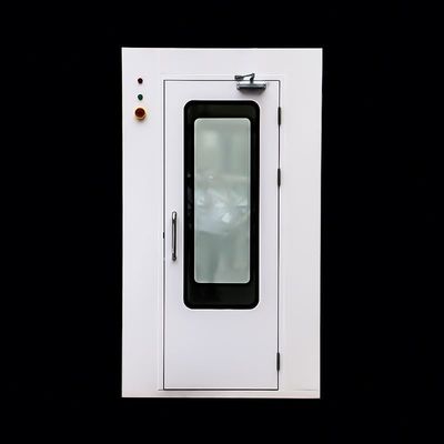 Salle de douche à air propre personnalisée avec chronomètre réglable 0-99s et angle de débit d'air à 360 ° en plaque d'acier recouverte de poudre SUS304 /