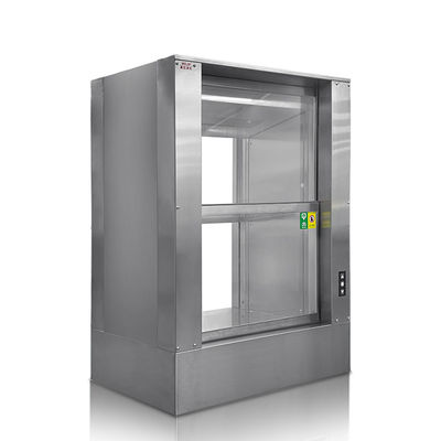 Boîte d'entrée de porte de levage personnalisée en acier inoxydable 304 avec lumière UV pour le contrôle de la contamination des salles blanches