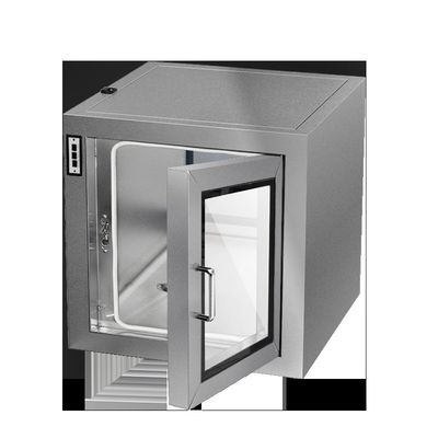 Chambre propre personnalisable en acier inoxydable passe à travers l' armoire pharmaceutique laminar flux passe à travers la boîte