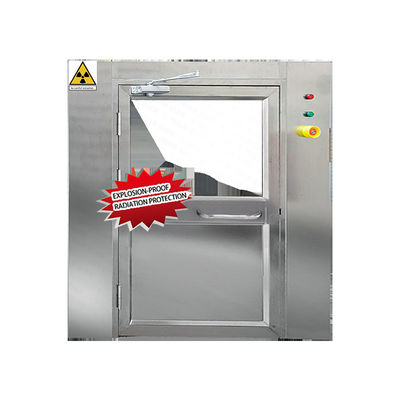 Boîte de passage UV en acier inoxydable avec flux laminaire pour le contrôle de la contamination des salles blanches