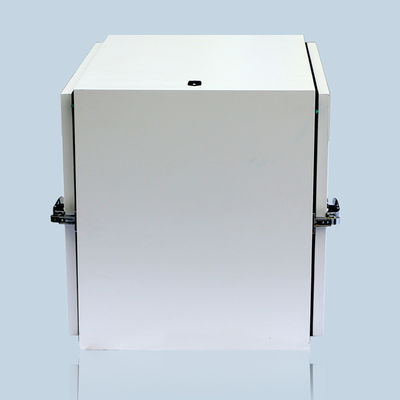 Boîte de passage de salle blanche statique de laboratoire personnalisée avec traitement d'arc interne et connexion transparente