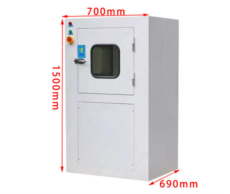 MRJH boîte de passage de douche à Air de porte de verrouillage de commande manuelle à un étage avec finition extérieure Lank intérieur en tôle laminée à froid SS