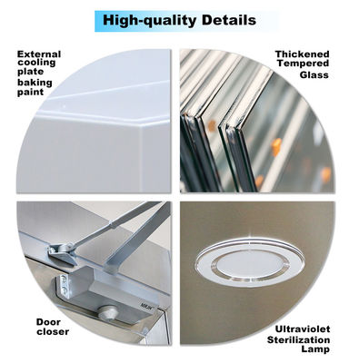 Boîte de passage UV à flux laminaire en acier inoxydable personnalisable pour les applications de salle blanche