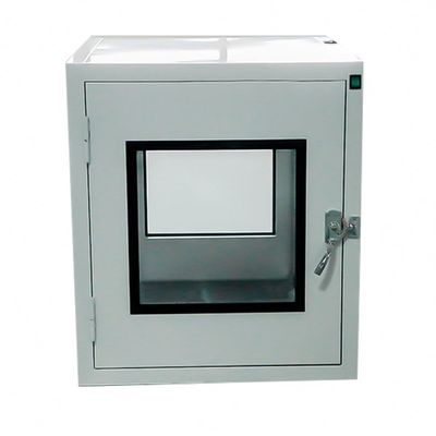 Boîte de passage UV personnalisée avec construction en acier inoxydable 304 et verrouillage mécanique pour les salles blanches