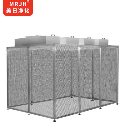 Système de salle blanche modulaire portable avec portes en verre et conception personnalisable pour les industries médicale et alimentaire