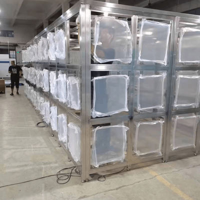 Salle blanche modulaire certifiée GMP de classe 100-10000 Salle libre de poussière portable personnalisable pour une utilisation industrielle