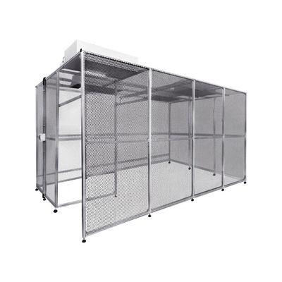 Salle blanche modulaire personnalisable avec filtration HEPA et conformité ISO 8 pour les applications industrielles