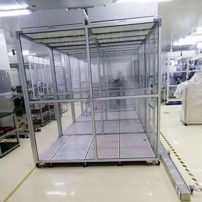 Système de salle blanche modulaire d'hôpital avec une propreté de 10 à 10 000 et une taille personnalisable