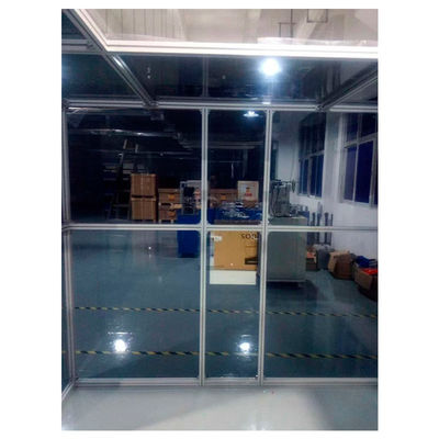 Salle blanche modulaire ISO 8 avec unités de filtre à ventilateur HEPA et tailles personnalisables pour diverses applications