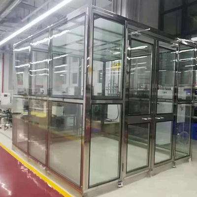 Salle blanche modulaire personnalisable avec filtration HEPA et conformité ISO 8 pour les applications industrielles