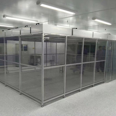 Salle blanche modulaire personnalisable avec filtration HEPA et conformité ISO 8 pour les applications industrielles