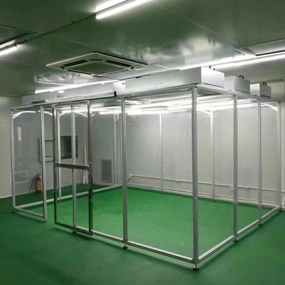 Salle blanche modulaire personnalisable avec filtration HEPA et conformité ISO 8 pour les applications industrielles