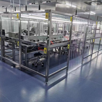 Salle blanche modulaire personnalisable avec conformité ISO5-ISO9 pour les applications hospitalières