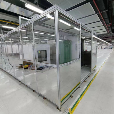Système de salle blanche avec filtre HEPA personnalisable avec les normes ISO5-ISO9 pour l'usage pharmaceutique et hospitalier