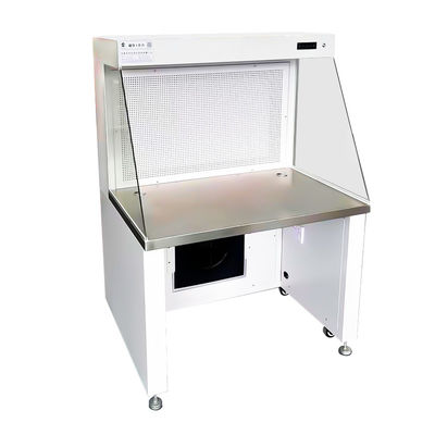 SUS 304 Armoire à débit d'air laminaire horizontale avec classe 100-10000 Propreté personnalisée et vitesse de l'air de 0,45 m/s