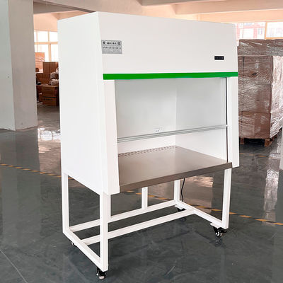Banc de nettoyage de hotte à flux laminaire horizontal économique avec logo personnalisé et acier inoxydable SUS304 pour une propreté de classe 100-10000