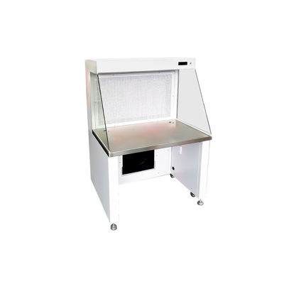Hotte à flux laminaire horizontal en acier inoxydable avec filtre HEPA et vitesse de l'air de 0,45 m/S