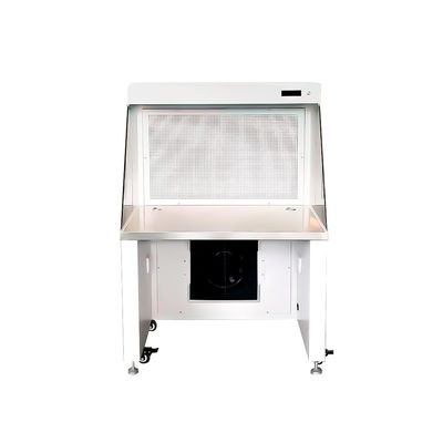 Hotte à flux laminaire horizontal en acier inoxydable avec filtre HEPA et vitesse de l'air de 0,45 m/S