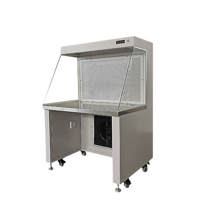 Hotte à flux laminaire horizontal en acier inoxydable avec filtre HEPA et vitesse de l'air de 0,45 m/S