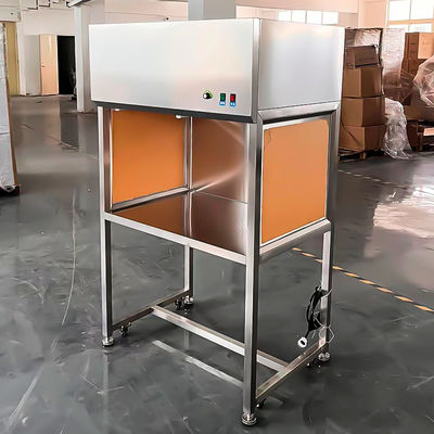 Banc propre de hotte à flux laminaire en acier inoxydable 304 avec une taille de 1200*800*2050 et une propreté de classe 100 à 0,3 um