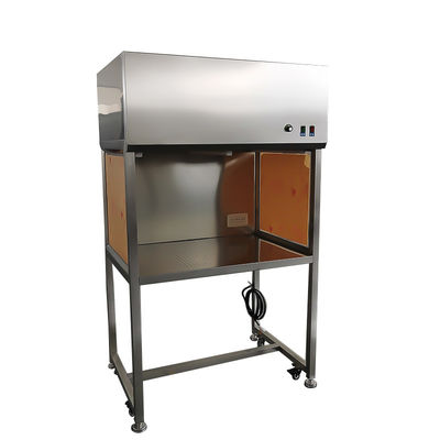 Classe 100 Capot à débit d'air laminaire vertical 304 Banque propre en acier inoxydable 1200*760*1900 mm