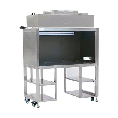 Capuchon à débit laminaire en acier inoxydable 304 à vitesse d'air de 0,75 m/s et taille de banc propre 1200*800*2050