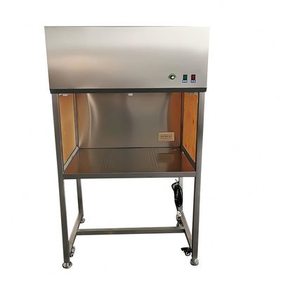 Bench propre en acier inoxydable 304 avec une vitesse de l'air de 0,75 m/s et un niveau de bruit de 46 à 58 dB