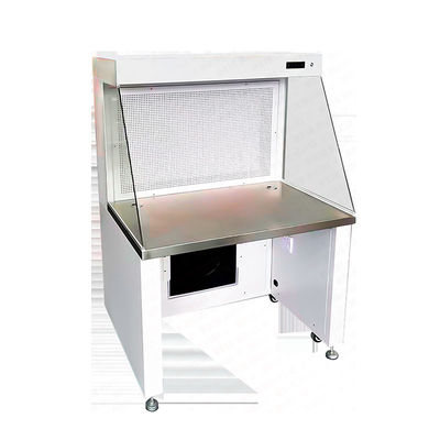 MRJH Housse à débit d'air horizontal Plaque blanche à froid Peinture de cuisson SS Table de travail à débit d'air laminaire