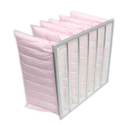 Filtre HEPA certifié ISO9001 à structure de nid d'abeille et particules de carbone actif pour la filtration de l'air dans les salles blanches