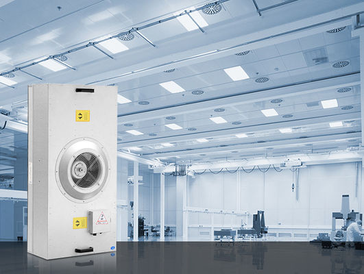 Salle blanche FFU en acier inoxydable avec une résistance minimale au débit d'air et une unité de filtre HEPA personnalisable