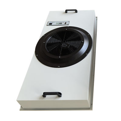 Unité de filtration de ventilateur HEPA à boîtier ultrafin avec tension 220V/120V/110V et construction en acier inoxydable pour salles blanches
