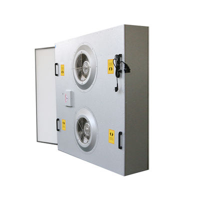Unité de filtration à ventilateur double FFU Unité de purification de l'air de taille 4 × 4 pour l'industrie pharmaceutique