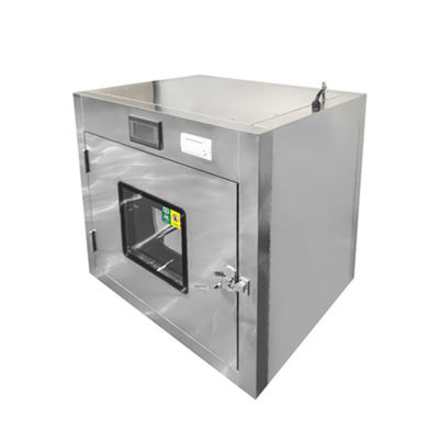 Chambre propre Xénon Light Pass Box 304 en acier inoxydable électrostatique verrouillée