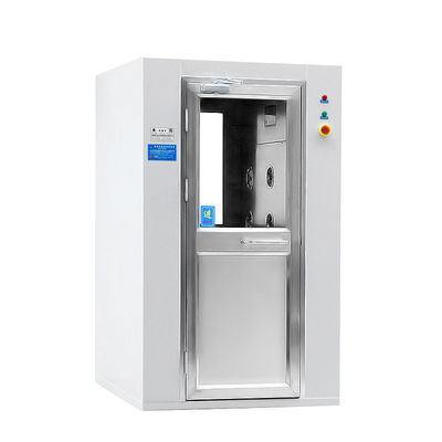 Douche à air en acier inoxydable 304 conforme à la FDA avec porte convexe pour salles blanches pharmaceutiques et alimentaires