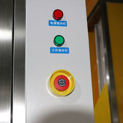 Douche d'air industrielle en acier inoxydable 304 certifiée ISO avec filtration HEPA pour la décontamination des salles blanches