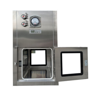 Une boîte de débit laminaire certifiée GMP. 304 en acier inoxydable. 1200x1070x1600mm de qualité pharmaceutique.